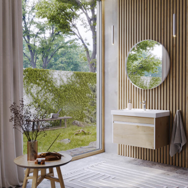 Подвесная тумба без раковины AQWELLA 100 см, URB0110DD