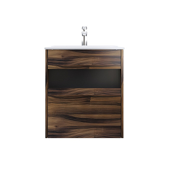 Тумба без раковины с нишей и 1 ящиком, 60 см, дуб крафт, универсальная AM.PM Func, M8FFUX0601OF