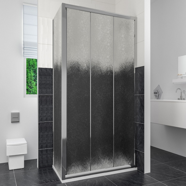 Душевой уголок RGW Classic CL-40 (860-910)х1000 стекло шиншилла