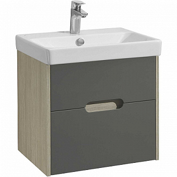 Тумба с раковиной Акватон Оливия 55 1A2542K0OLUG0 дуб ойстер