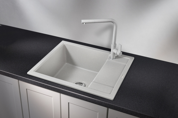 Кухонная мойка GRANULA (6002, БАЗАЛЬТ)