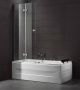 Cezares Triumph-V-21-120-P-Cr-R душевая шторка на ванну
