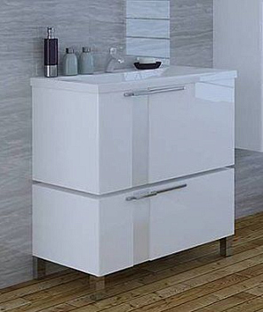 Тумба под раковину Акватон Марко 1A181001MO010 цвет Белый