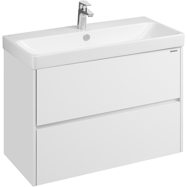 Тумба с раковиной Акватон Сканди 90 1A2519K0SD010 подвесная Белая