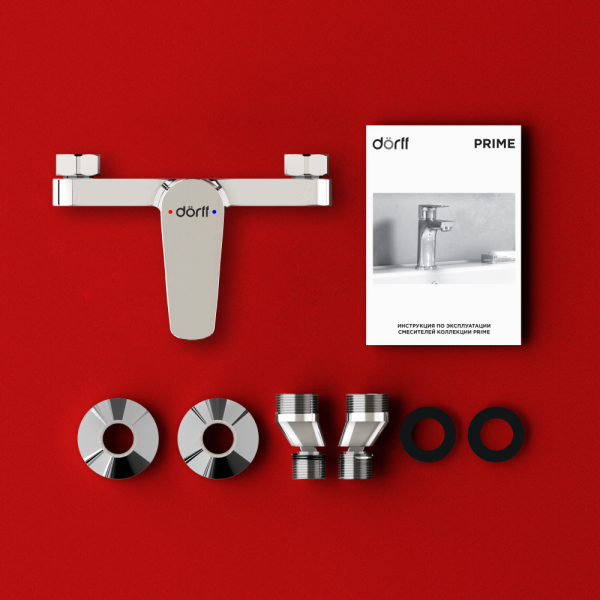 Смеситель для душа Dorff Prime New, D4010200 Смеситель для душа Dorff Prime New, D4010200