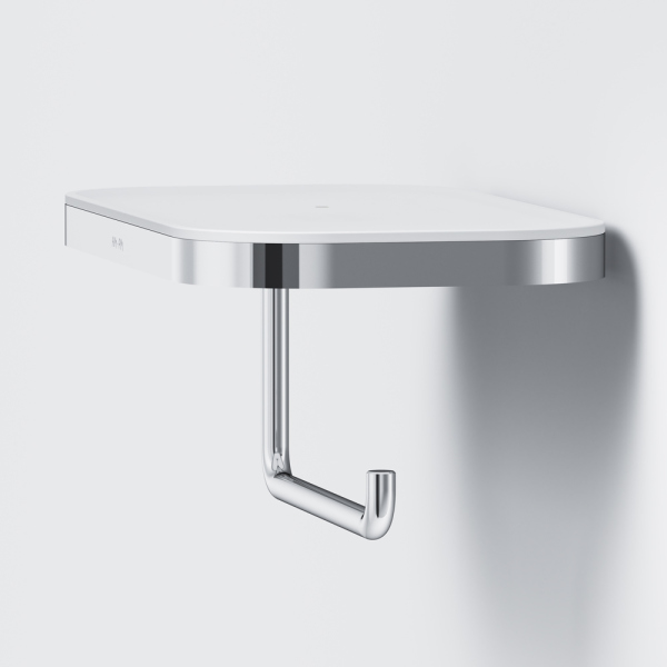 Держатель для туалетной бумаги с полкой AM.PM Func, A8F341400