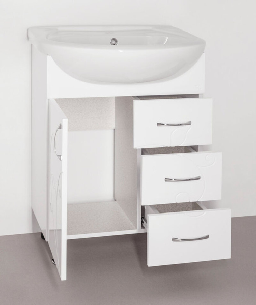 Тумба для комплекта Style Line Эко Фьюжн №24 65 белая