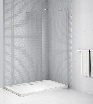 Душевая перегородка Cezares, LIBERTA-L-1-120-BR-Cr