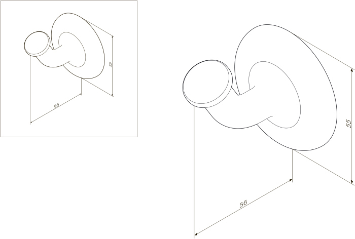 Крючок AM.PM Like A8035500
