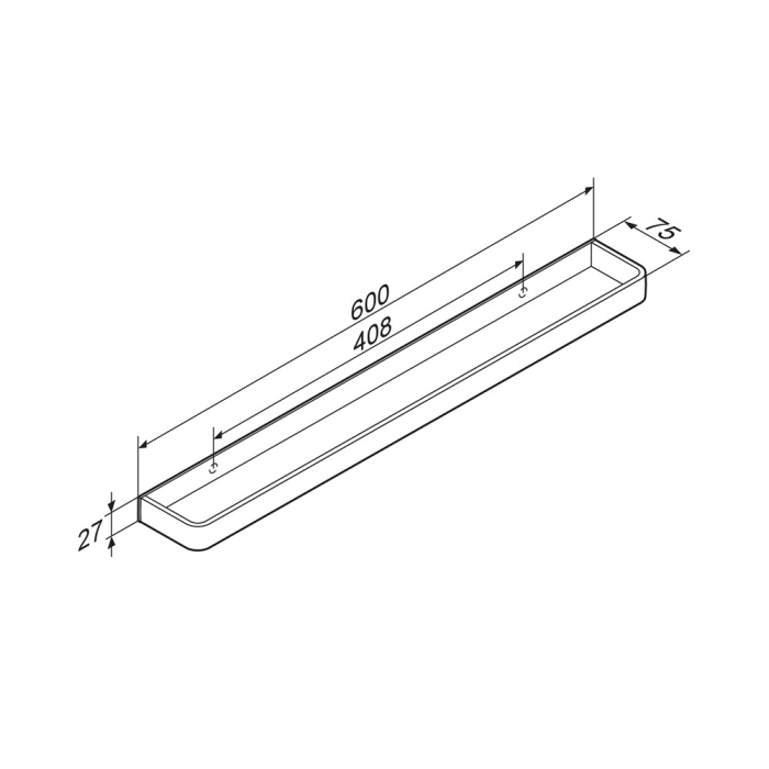 Вешалка для полотенец Damixa Jupiter, DA77346400