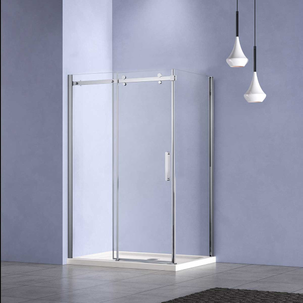 Душевой уголок Vincea Como-N VSR-4CN1014CL, 1400*1000, хром, стекло прозрачное