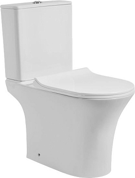 Унитаз-компакт 1 Orange C01-000W безободковый, с микролифтом