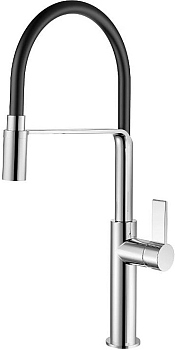 Смеситель для кухонной мойки с гибким изливом RUSH (MS9035-35Black) Смеситель для кухонной мойки с гибким изливом RUSH (MS9035-35Black)