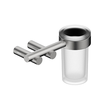 Стакан для зубных щеток с держателем ABBER Osten 316 AA1860BST сталь брашированная