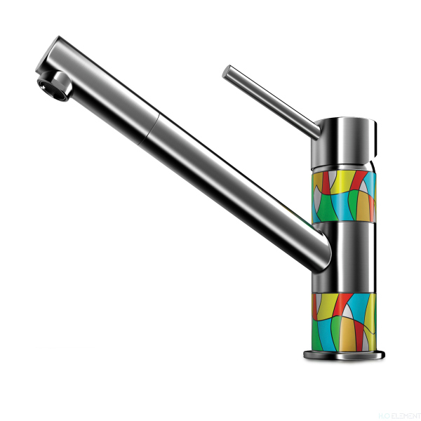 Смеситель для кухни Omoikiri Aogashima-SI OAO-BN-SI-35, нержавеющая сталь