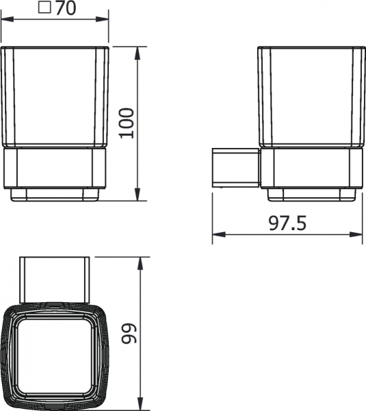 Стакан Langberger Vico 11311A