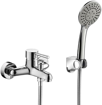 Смеситель Bravat Slim TF6332366CP-01-RUS для ванны с душем, с лейкой