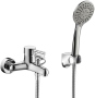 Смеситель Bravat Slim TF6332366CP-01-RUS для ванны с душем, с лейкой
