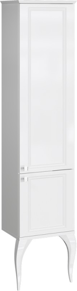 Пенал AQWELLA на ножках 40см. Белый., LAD0504W Пенал AQWELLA на ножках 40см. Белый., LAD0504W