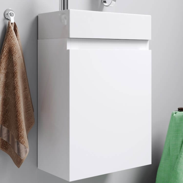 Подвесная тумба без раковины AQWELLA 40см., Ln-MP.01.04/W