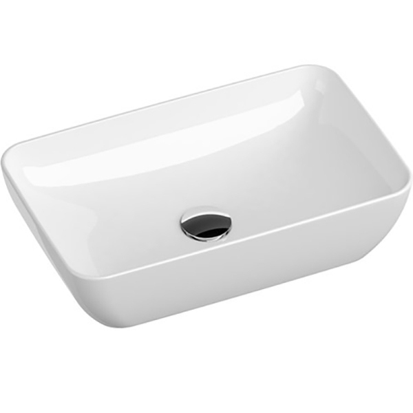 Умывальник UNI 500 R SLIM керамический белый
