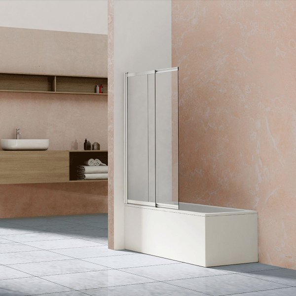Душевая шторка на ванну VSB-1E100CL, 1000*1450, хром, стекло прозрачное Душевая шторка на ванну VSB-1E100CL, 1000*1450, хром, стекло прозрачное