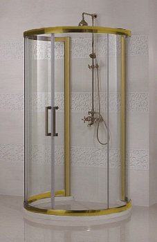 Cezares Modena-O-2-123/110-C-G душевой уголок