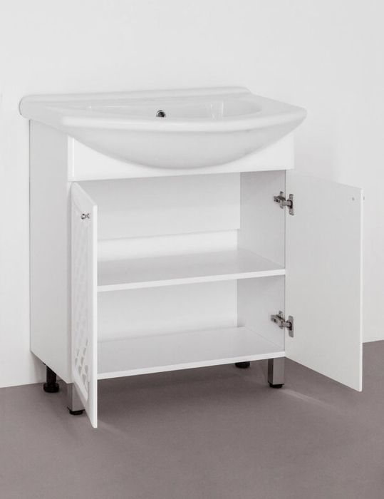 Тумба для комплекта Style Line Канна 75 Люкс, белая