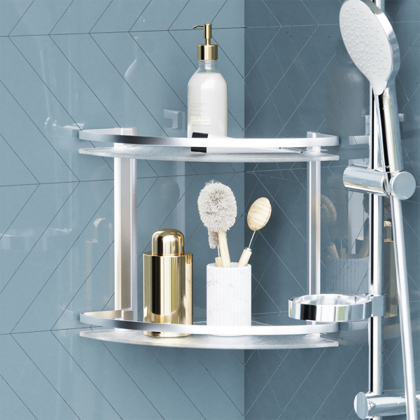 Стеклянная полка, угловая AM.PM Sense L, A7456200