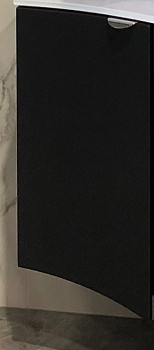 RIALTO Шкаф подвесной с одной распашной дверцей, левосторонний 55177 Grafite, 34x41x65