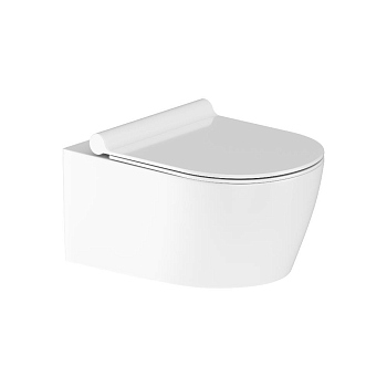 Унитаз подвесной без ободка с сиденьем микролифт Damixa Jupiter, DX77C1700SC