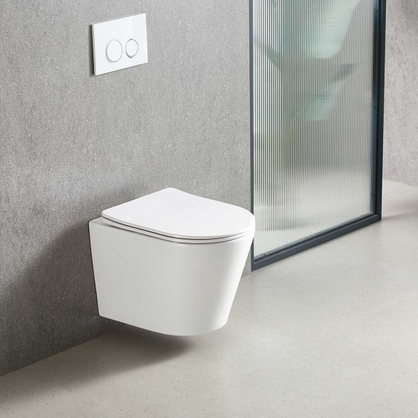 Унитаз подвесной Vincea Tornado Piatti VT1-11T безободковы, цвет белый, soft-close сиденье