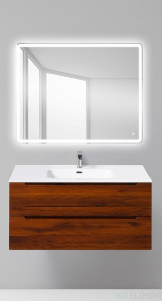 Belbagno База под керамическую раковину подвесная с двумя выкатными ящиками, ETNA-800-2C-SO-RC-P