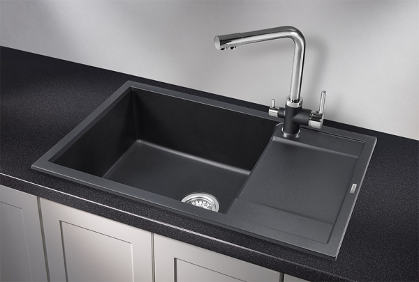 Кухонная мойка GRANULA (7805, ЧЁРНЫЙ)