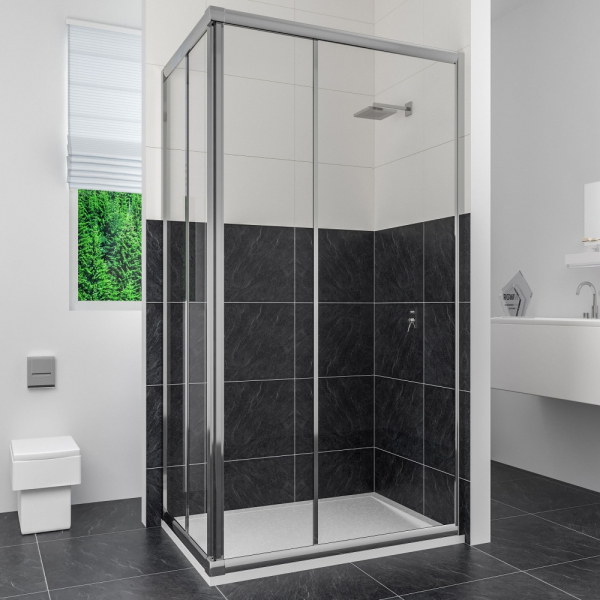Душевой уголок RGW Classic CL-42 80x100x185 стекло прозрачное