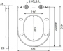 Крышка-сиденье AM.PM Spirit V2.0 C707858WH с микролифтом
