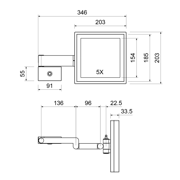 Зеркало с подсветкой Timo Selene золото матовое (17074/17) Зеркало с подсветкой Timo Selene золото матовое (17074/17)