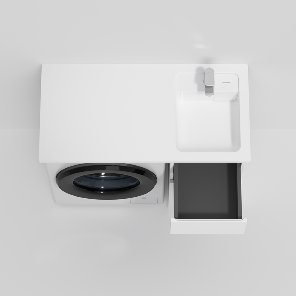 Раковина мебельная над стиральной машиной, правая, 100 см AM.PM X-Joy, M85AWPR1001WG