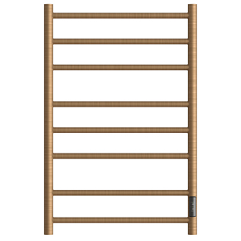 Полотенцесушитель электрический Point Аврора PN10858BR П8 500x800 диммер справа, бронза