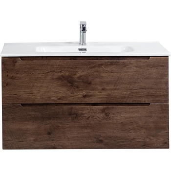 Belbagno База под керамическую раковину подвесная с двумя выкатными ящиками, ETNA-900-2C-SO-RW-P Belbagno База под керамическую раковину подвесная с двумя выкатными ящиками, ETNA-900-2C-SO-RW-P