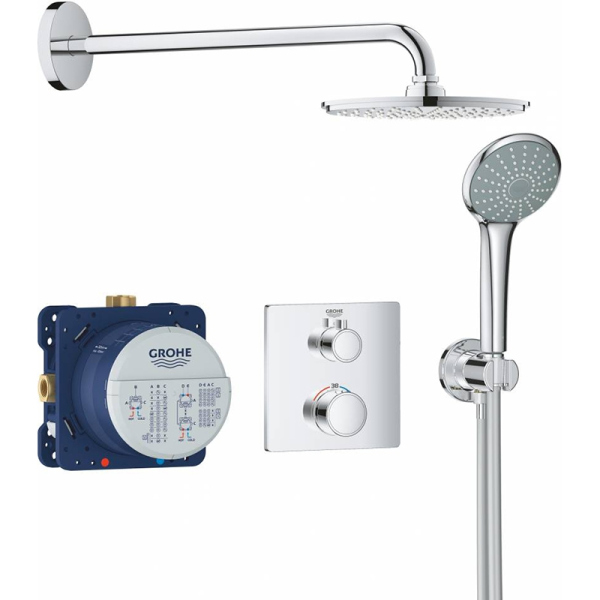 Душевой комплект Grohe Grohtherm 34734000 с термостатом