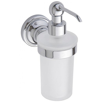 Дозатор для жидкого мыла Retro настенный 230 ml 75x180x140мм, хром