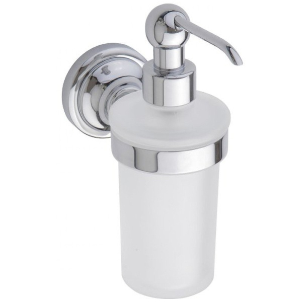 Дозатор для жидкого мыла Retro настенный 230 ml 75x180x140мм, хром