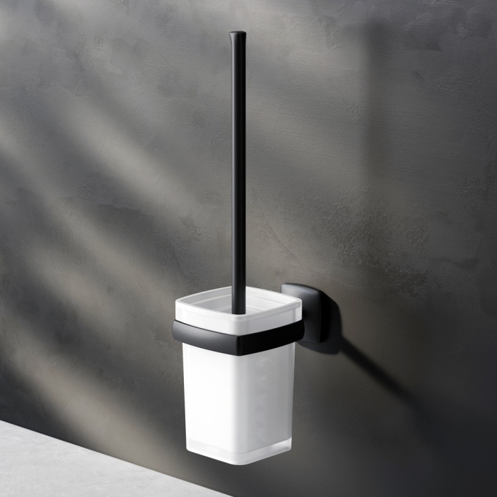 Набор аксессуаров для зоны туалета, черный AM.PM Gem, AK90T2003B