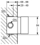 Скрытая часть Kludi 35158