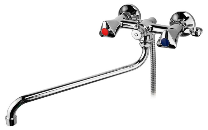 BelBagno Solo смеситель для ванны и душа SOL-VDLM-CRM