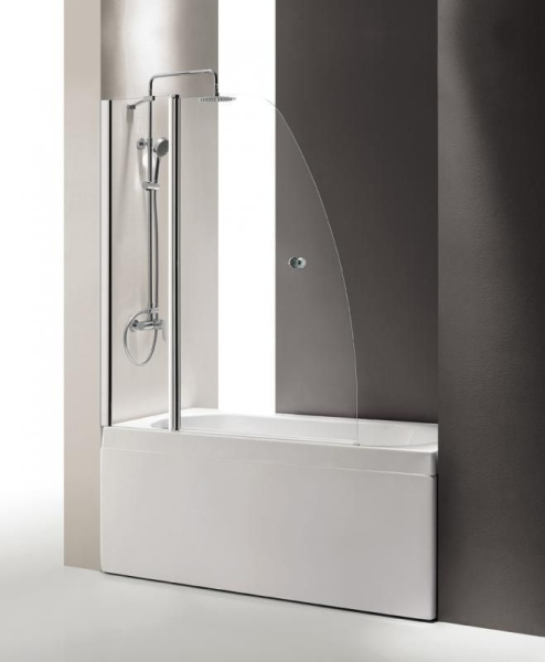 Шторка на ванну Cezares ECO ECO-V-11-120/140-C-Cr