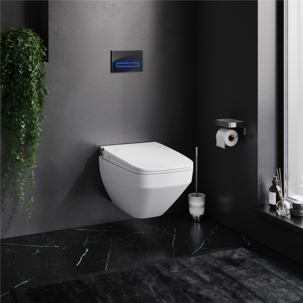 Комплект 4 в 1 AM.PM Inspire V2.0 (унитаз, инсталляця, сиденье, клавиша Черная), IS450A38.CCC50A