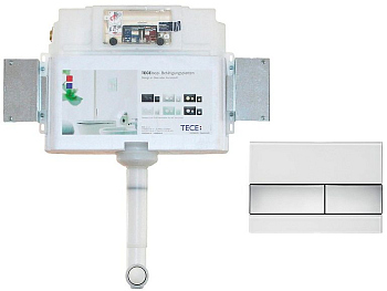 Смывной бачок скрытого монтажа Tece Kit К 041 802 с кнопкой смыва