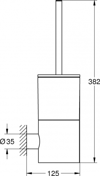 Ершик Grohe Atrio New 40314003